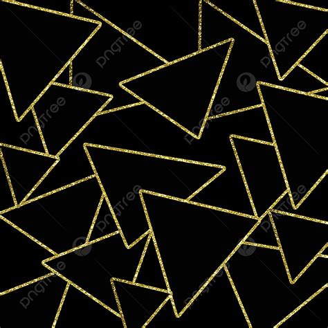 Abstract Geometric Shapes PNG Picture, Abstract Geometric Triangle Gold Shapes Background, Gold ...