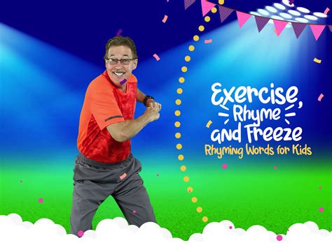 Exercise, Rhyme and Freeze | Rhyming Words for Kids | Exercise Song | Jack Hartmann - KidCity Guide