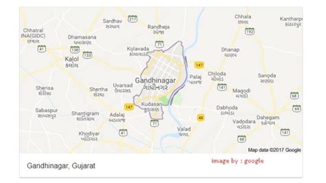 Gandhinagar Map