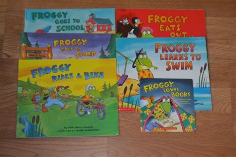 Froggy Series Children's Book lot of 6, Paperback, Jonathan London, Frog | Childrens books ...