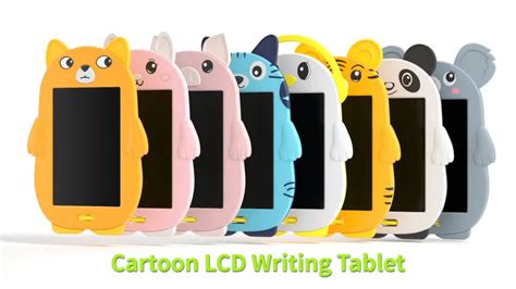 New Design Drawing Tablet For Kids Cartoon Educational Toys Writing Tablet Digital Memo Pads ...