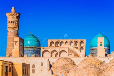 Architecture of Historic Centre of Bukhara Uzbekistan Stock Photo - Image of attraction, road ...