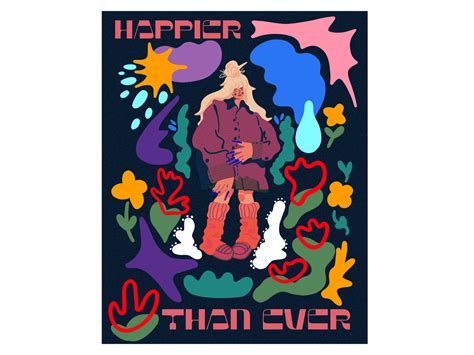 Happier Than Ever by Sara Jane on Dribbble