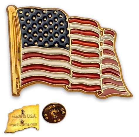 US Flag Lapel Pin - Made in America - Item #34149, - ImprintItems.com ...