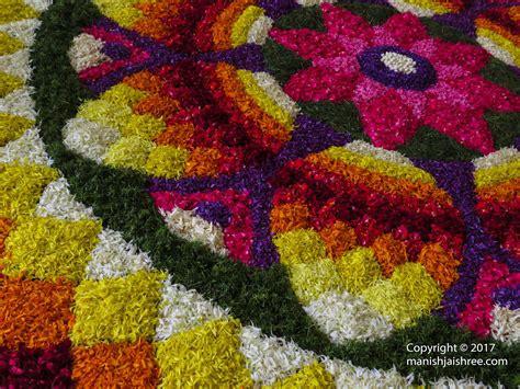 Pookalam: the Flower decoration and designs on Onam - Manish Jaishree