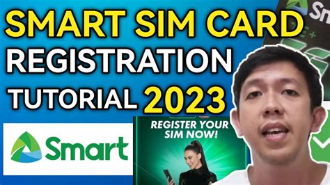 SMART SIM CARD REGISTRATION TUTORIAL 2023 | PAANO MAG REGISTER NG SMART ...