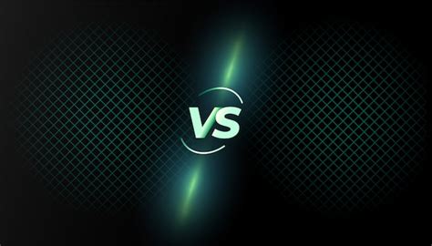 Free Vector | Versus vs background battle screen template design