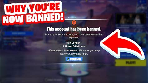 Why Fortnite JUST BANNED YOU! (XP Glitches Now BANNABLE) - YouTube