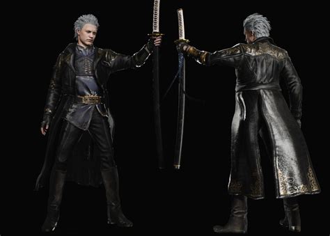 DMC 5 Vergil in DMC Peak of Combat Suit Mod by RusAlexFox on DeviantArt