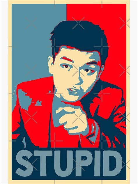 "steven he stupid funny asian meme quote" Sticker for Sale by mostfaa23 | Redbubble