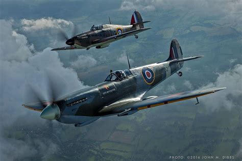 The Hawker Hurricane and Supermarine Spitfire, flying together once again.😍 : r/aviation