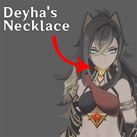 Deyha Necklace - Genshin Impact 3D model 3D printable | CGTrader