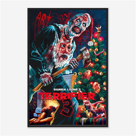 Terrifier 3 Movie Poster, Terrifier 3 (2024) Poster for Gift - Citiesbox