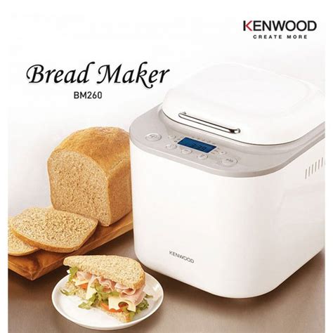 KENWOOD Bread Maker Machine BM-260 220V & English User’s Manual – Korea ...