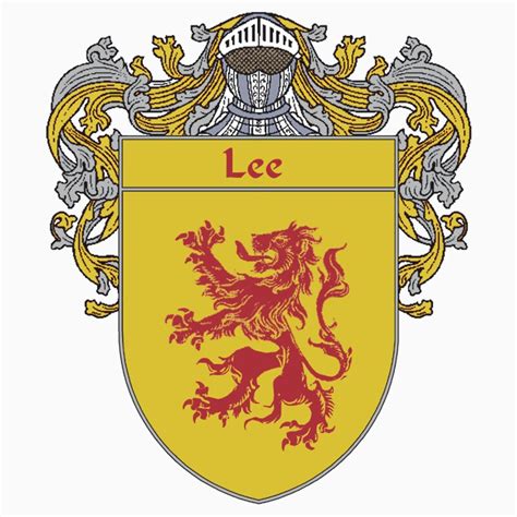 "Lee Coat of Arms/Family Crest" One Piece - Short Sleeve by William Martin | Redbubble