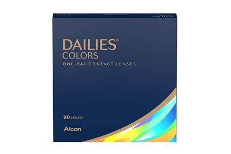 Dailies Colors 90-Pack Contact Lenses By Alcon 8.6/13.8/Hazel/-0.75 ...