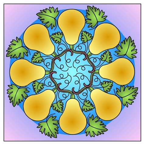 Nicole's Free Coloring Pages: Autumn Mandala * Coloring pages