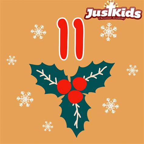 Advent Calendar - Day 11 | Just Kids Christian Academy