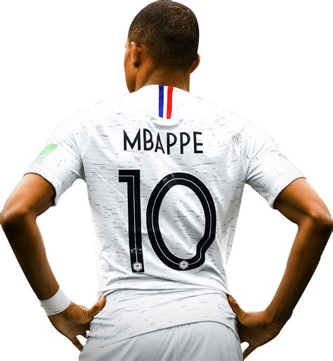 Kylian Mbappe France Png Tshirt Number 10