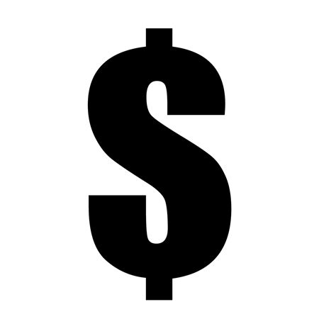 Dollar sign PNG