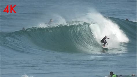 Surfing TEL AVIV Beach Break - Maaravi 25.1.19 / surf israel waves 4k ...