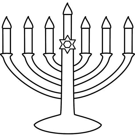 Free Hanukkah Clip Art Black And White, Download Free Hanukkah Clip Art Black And White png ...