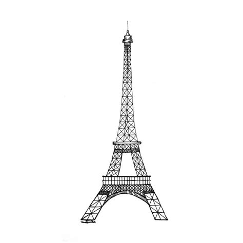 Eiffel Tower Easy Drawing at GetDrawings | Free download