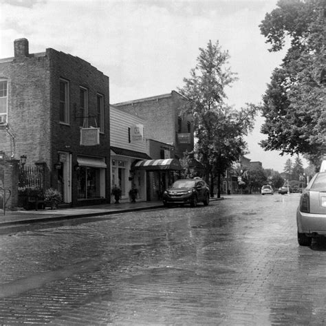 Walking through Zionsville in the rain with an old camera and expired ...