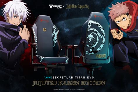 Secretlab x Jujutsu Kaisen Titan EVO - A Gaming Chair Collaboration Brimming with Cursed Energy ...