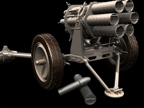 Nebelwerfer rocket launcher 3d model 3dsmax files free download - CadNav