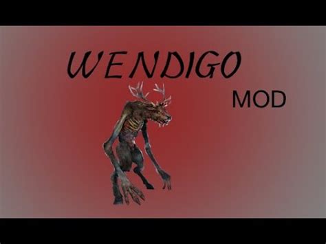 Wendigo Mod | MINECRAFT - YouTube