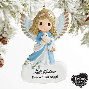 Precious Moments Personalized Angel Memorial Ornament