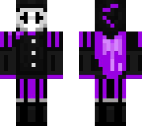 clown pierce purple | Minecraft Skin