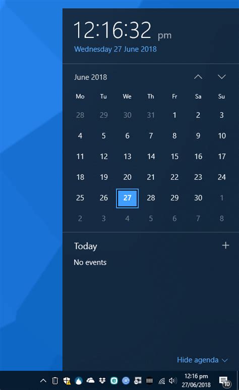 Make the Most of the Desktop Clock and Calendar in Windows 10 – windows.do