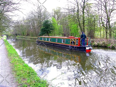 "Canal Barge" by Tom Gomez | Redbubble