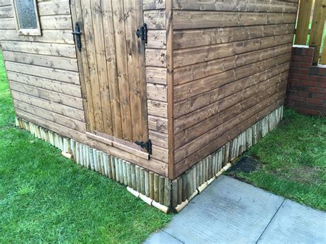 Pretty much my first DIY thing - skirting around the shed #handmade #crafts #HowTo #DIY ...