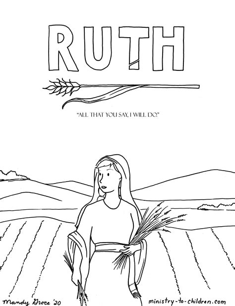 Free Printable Bible Study On Ruth - Printable Word Searches