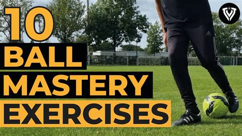 10 Ball Mastery Exercises | Progressive | U8 - U9 - U10 - U11 - U12 ...