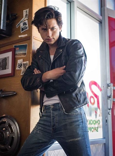 Jughead Jones Riverdale Southside Serpents Leather Jacket in 2020 | Riverdale cole sprouse, Cole ...