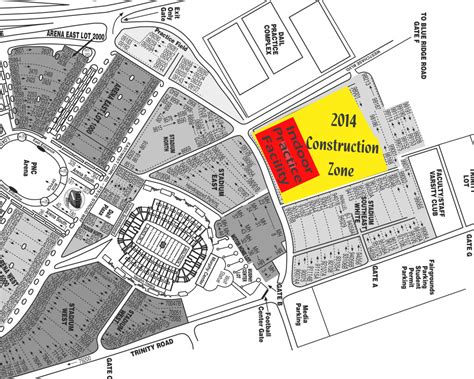 Nc State Football Parking Map - Printable Map