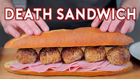 Binging with Babish 4 Million Subscriber Special: Death Sandwich from ...