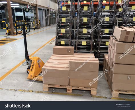 5,061 Hand lift truck Images, Stock Photos & Vectors | Shutterstock