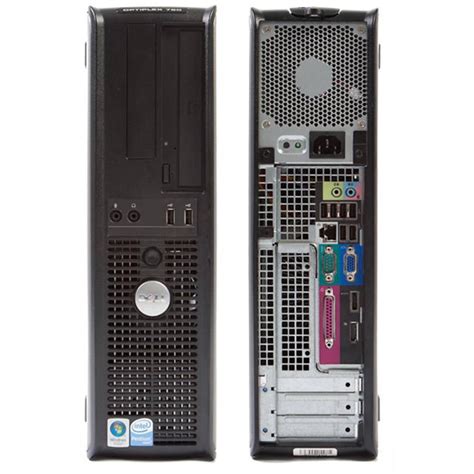 Refurbished Dell 760 SFF Desktop PC with Intel Core 2 Duo Processor, 4GB Memory, 80GB Hard Drive ...