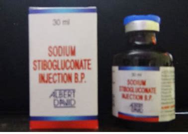 Sodium Stibogluconate Injection - Pentostam Latest Price, Manufacturers & Suppliers