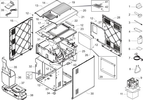 Gaggia Accademia Parts Diagram Sup038G_E74148_01_rev02 User Manual