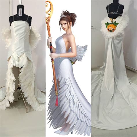 Yuna Wedding Dress Final Fantasy Cosplay Costume Adult - Etsy