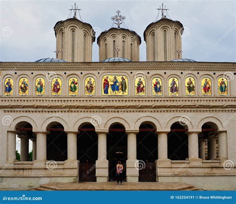 Romanian Orthodox Patriarchal Cathedral, Bucharest, Romania Editorial Photo - Image of facade ...