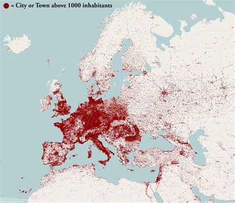 Europe population density #map | Schöne karte, Landkarte, Karten