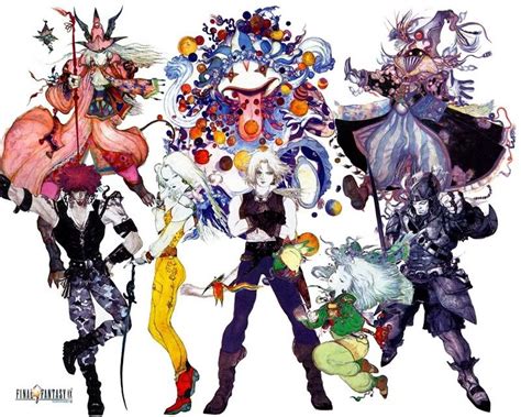 We were robbed of the superior Yoshitaka Amano Eiko design from Final ...