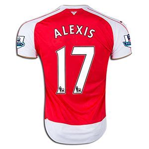 PUMA Alexis Sanchez Arsenal Home Jersey 15/16